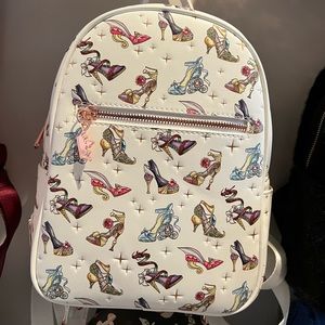 NWT Disney Princess Heels Loungefly Mini backpack